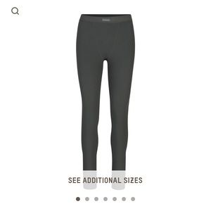 SKIMS Deep Sea Cotton Rib Legging NWT Size Small